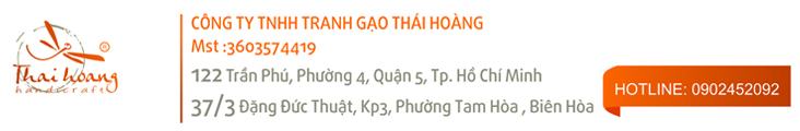 tranh gạo thái hoàng